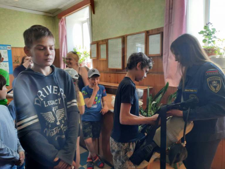 Экскурсия в пожарную часть - Социальное обслуживание населения: новации ...