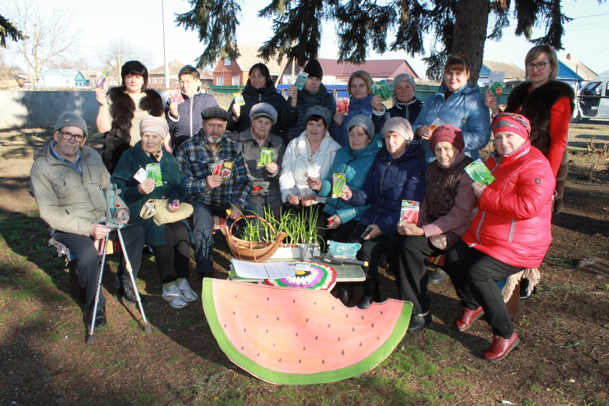 Мороз и капуста